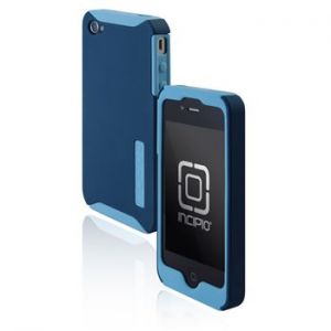 Чехол Incipio Silicrylic Hard Shell Case Navy Blue for iPhone 4 (IPH-509)